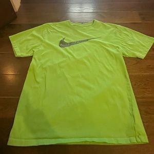 Nike Green Short Sleeve with Bubble Nike Logo